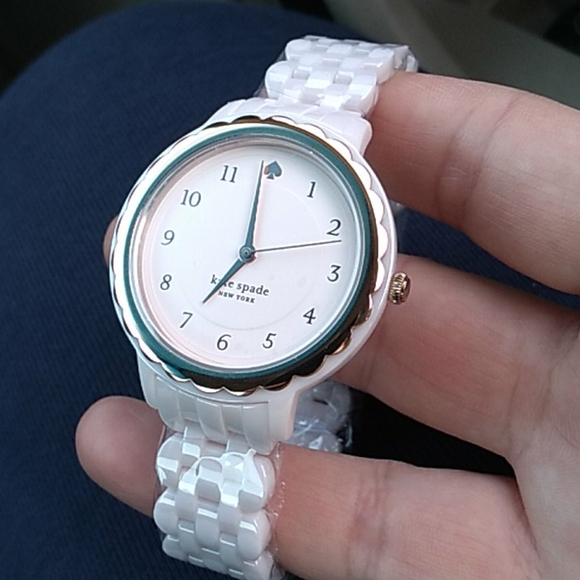 Kate Spade Ceramic Morningside Blush Women's Watch - Picture 9 of 9